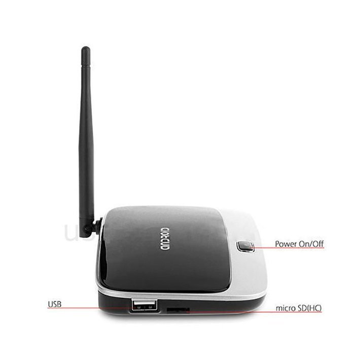 Maxfind CS918 Q7 Android 4.2.2 TV Box Player RK3188 Quad Core Cortex-A9 TV Box HDMI Pre-Loaded WiFi 1080P Player... N2