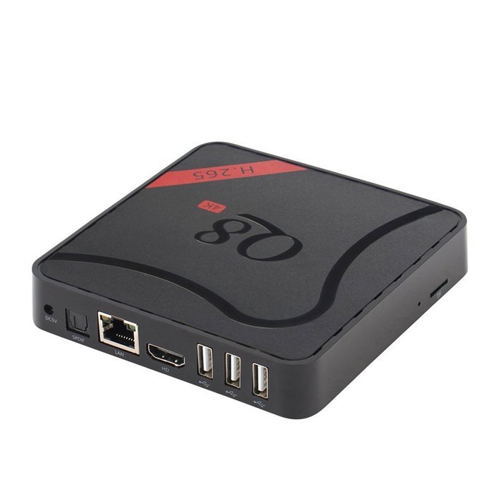 Join-we world Q8 TV BOX fully loaded Kodi 16.0 XBMC Newest CPU Amlogic S905 Quad Core 1GB/8GB Wifi LAN 4k blu... N2