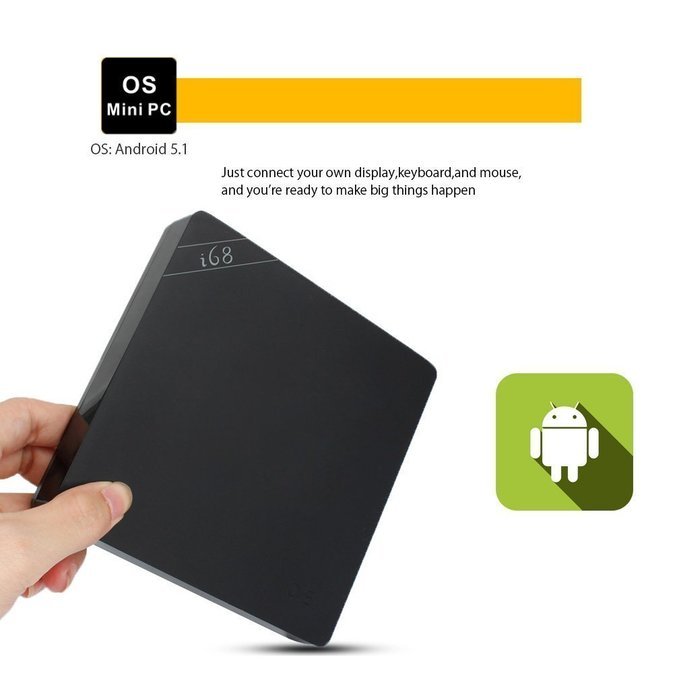 KREN Newest 2G/8G Android 5.1 Smart Home Entertainment TV Box ,Support 3D-HD 4K and 2.4/5GHz Dual Wifi Bluetooth... N2