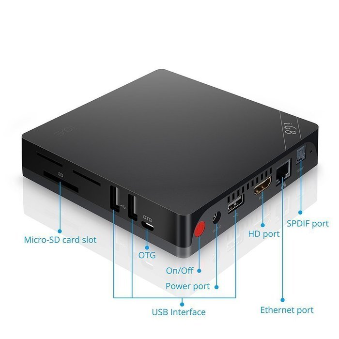 KREN Newest 2G/8G Android 5.1 Smart Home Entertainment TV Box ,Support 3D-HD 4K and 2.4/5GHz Dual Wifi Bluetooth... N3