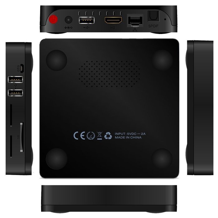 KREN Newest 2G/8G Android 5.1 Smart Home Entertainment TV Box ,Support 3D-HD 4K and 2.4/5GHz Dual Wifi Bluetooth... N4
