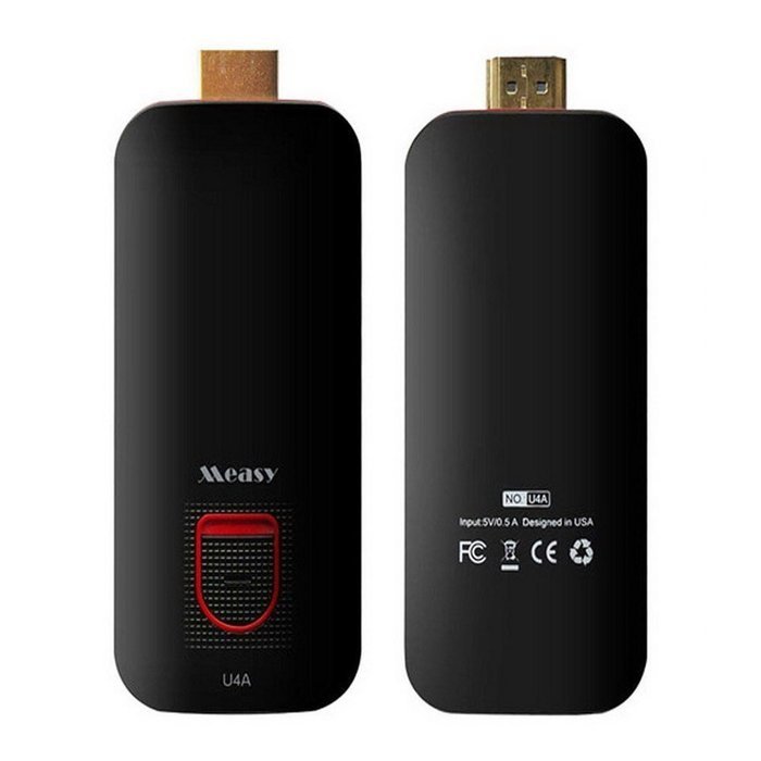 Well Gallery Measy U4A Newest RK3188 Quad Core ARM Cortex-A9 Mini PC Andriod 4.2 TV Box - Black N4