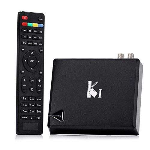 Android 4.4 +DVB-S2 Tv Box Amlogic-S805 quad core 1GB/8GB Free Movie Player Support H.265 Wifi DLNA and Miracast