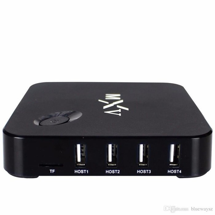 SlyBox Latest Mxv (Mx5) Preloaded With Xbmc Add-Ons - Android 4.4 Smart Tv Box Media Player - Superfast Amlogic...