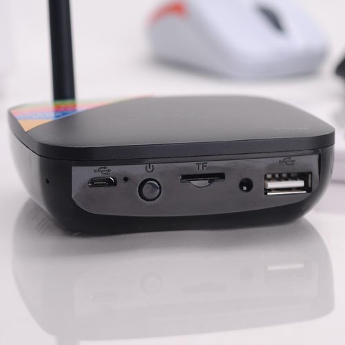 CS848 Android 4.1 RK3066 Cortex-A9 Dual Core 1GB RAM 8GB Nand Flash Bluetooth & LAN TV Box - Black