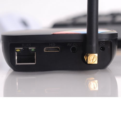 CS848 Android 4.1 RK3066 Cortex-A9 Dual Core 1GB RAM 8GB Nand Flash Bluetooth & LAN TV Box - Black N2