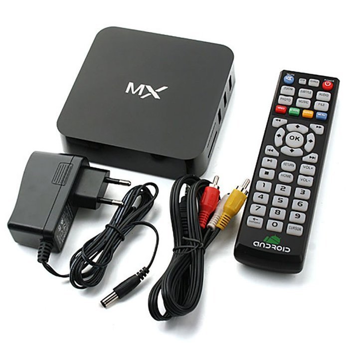 Maxfind MX Dual Core Android 4.2 Smart TV Box, 1080P HD 4K XBMC Mini PC Streaming Media Player, Google Fully Loaded... N4