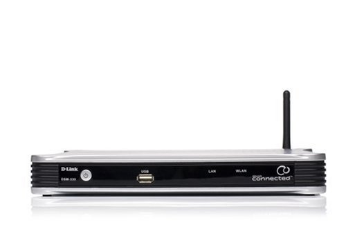 D-Link DSM-330 Divx Connected Hdmi Component Video 802.11G HD Media Player