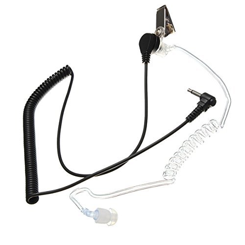 BephaMart Listen Receive Acoustic Tube Covert Earpiece Headset 3.5mm For Icom Motorola Shipped and Sold by BephaMart