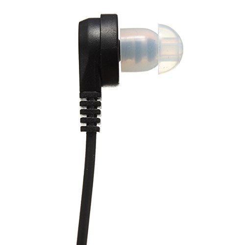 BephaMart Listen Receive Acoustic Tube Covert Earpiece Headset 3.5mm For Icom Motorola Shipped and Sold by BephaMart N3