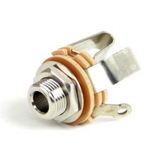 Switchcraft Female Chassis Mount 1/4 In. Jack w/.21mm Internal Bushing-by-Switchcraft