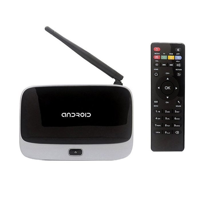 Eeoo CS918 Quad Core Android 4.4 2GB Ram 8GB Rom Smart TV Box Miracast XBMC Airplay DLNA HDMI Media Player Built... N3
