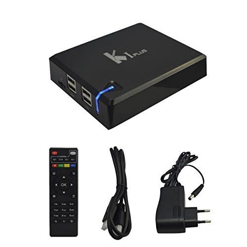 Smart TV Box,EEDI K1 Plus S905 OTT Android 5.1 4K FULL HD Smart TV Box 1G DDR3 8GB Nand flash H.265 64-bit CPU... N3