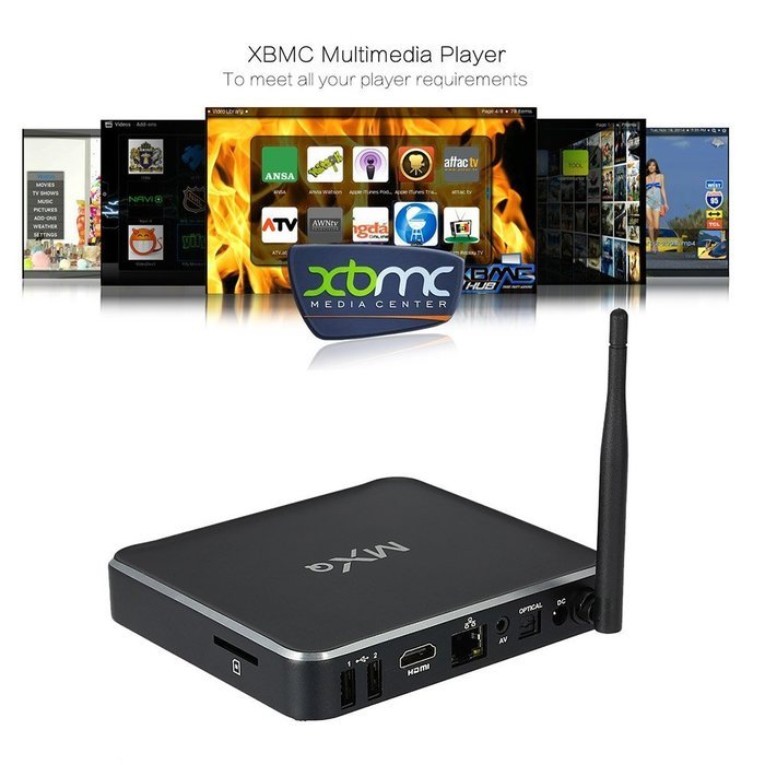 Vipwind M10 Smart Android TV Box Quad Core WiFi 1080P 2GB DDR3 8GB ROM Media Player HDMI 4K2K KODI Fully Loaded... N8