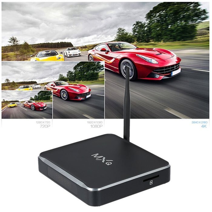 Vipwind M10 Smart Android TV Box Quad Core WiFi 1080P 2GB DDR3 8GB ROM Media Player HDMI 4K2K KODI Fully Loaded... N9