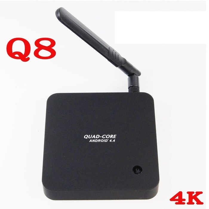 Lovestone Q8 Android 4.4 Smart TV BOX, RK3288 Quad Core Cortex A17 1.8GHz 2G/8G Media Player