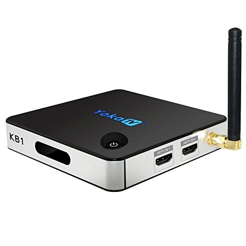 Generic YOKATV KB1 4K UHD Smart TV Box with Remote Controller, Android 6.0 Amlogic S905X Quad Core Cortex-A53...