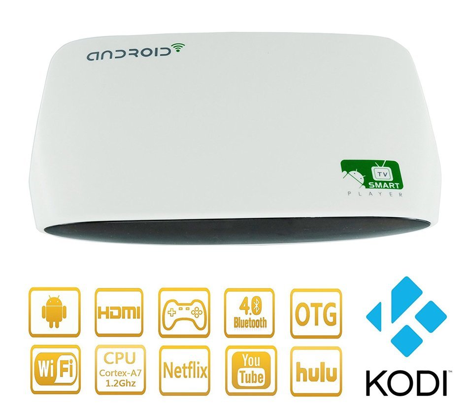 HONGTOP HX13 Quad Core 8GB Android 4.4 Smart TV Box Media Player KODI 16.0 Wi-Fi HDMI Full 1080P HD