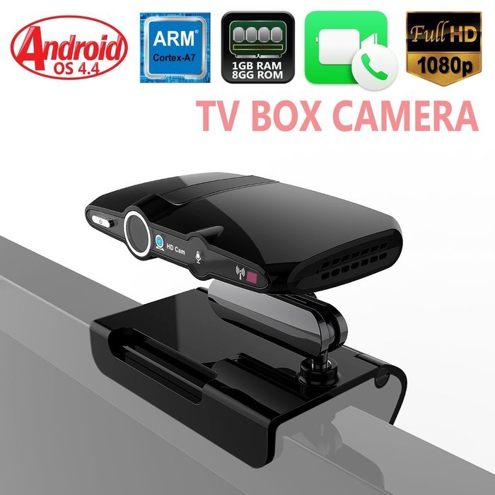 Joinwe-world HD23 Smart TV Box Android 4.4 1080P 2.0MP Camera Media Player