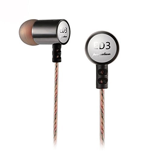 BephaMart KZ ED3 Metal Micro Moving Coil Unit In Ear Stereo HiFi Music Earphone Headphone For Cell Phone N2