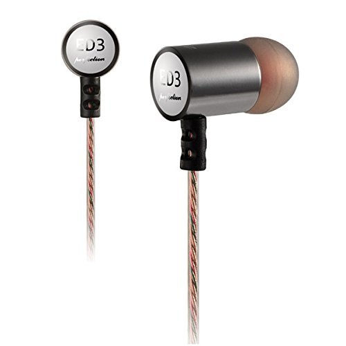 BephaMart KZ ED3 Metal Micro Moving Coil Unit In Ear Stereo HiFi Music Earphone Headphone For Cell Phone N3