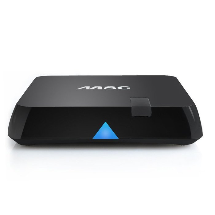 Apltch New Kodi Youtube Apps Pre-installed,M8C 5MP Camera Quad Core TV BOX Set-top Box Smart Media Player Android4.4... N2