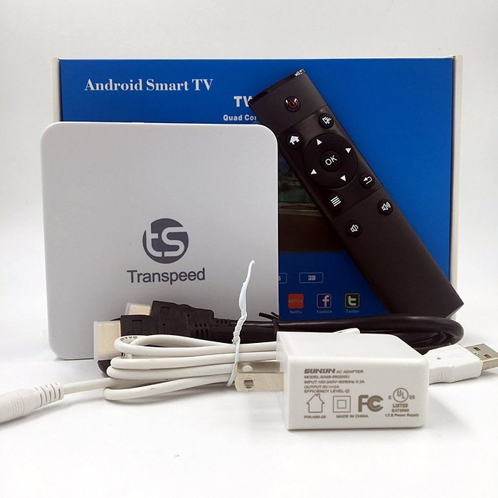 Transpeed S905 Amlogic Quad Core 2.0 GHz 8G ROM 2G RAM TV Box + 2.4G Air Mouse Android 5.1 4 K 2 K HDMI Kodi H...