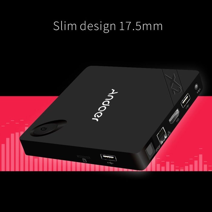 Andoer X2 Android 4.4 TV Box H3 Quad-core Cortex-A7 1G / 8G XBMC / Miracast / DLNA H.265 4K * 2K 2.4G 802.11b/... N2