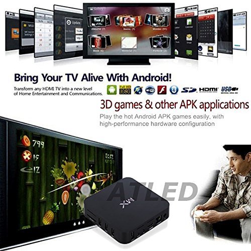 Google Android 4.2 Tv Box Amlogic 8726-mx Cortex A9 Mini Pc 1g RAM 8g ROM N5