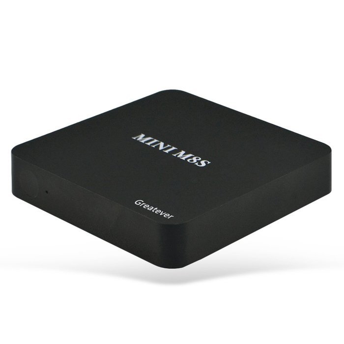 Greatever Mini M8S 4K TV BOX Amlogic S905 Quad Core Android 5.1 1G 8G XBMC KODI 16.0 Pre-installed 2.4G Wifi Google... N2