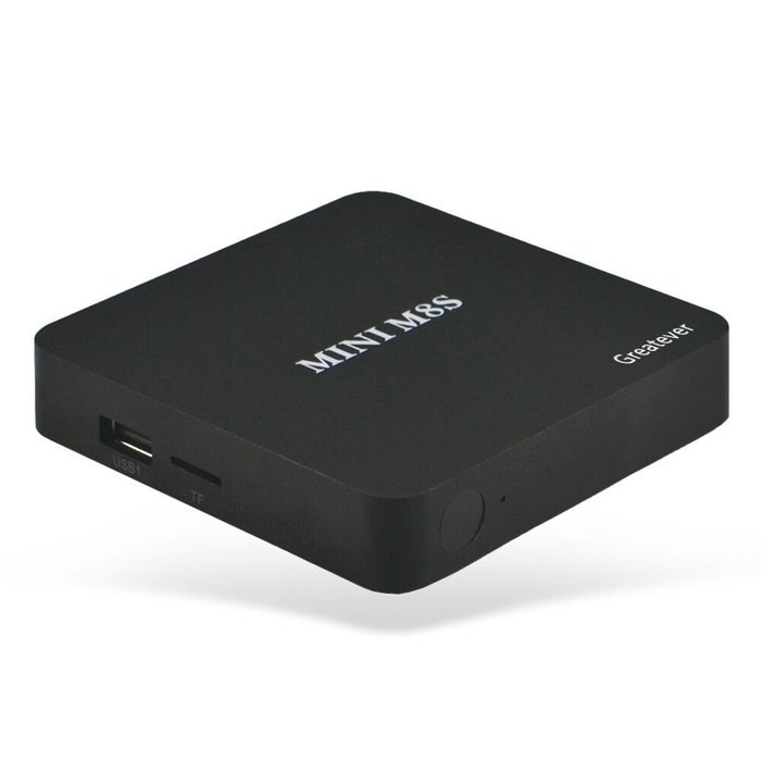 Greatever Mini M8S 4K TV BOX Amlogic S905 Quad Core Android 5.1 1G 8G XBMC KODI 16.0 Pre-installed 2.4G Wifi Google... N3