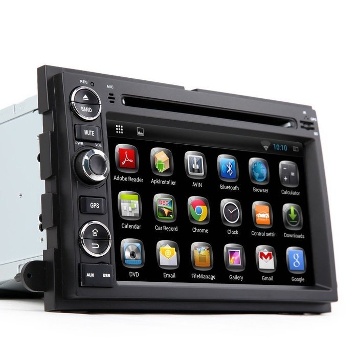 YANGCAN Android 5.1 HD 7"1024600 Quad-core Car Radio DVD for Ford Fusion Explorer F150 Edge Expedition 2006-2009...