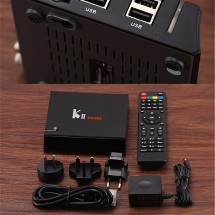 KII Pro TV Box Android 2G/16G Amlogic 2.4/5G Dual WiFi DLNA Airplay KODI Quad-Core 4K Miracast Android Media Adapter... N7