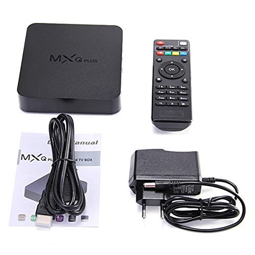 MXQ PLUS 4K Amlogic S905 Android 5.1.1 1GB/8GB WIFI LAN KODI HDMI DLNA AirPlay Miracast 3D Netflix TV Box Android... N6