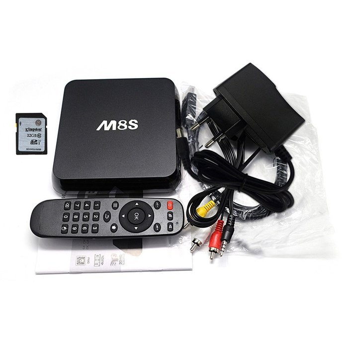 Andoer M8S Smart Android TV Box Android 4.4 Amlogic S812 Quad Core 2G / 8G UHD 4k XBMC HDMI Mini PC Kingston 32G... N7