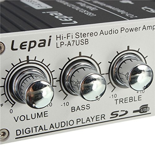 BephaMart Lepai LP-A7 USB Mini Car Power Amplifier USB SD DVD CD FM MP3 With Remote Controller Shipped and Sold... N2