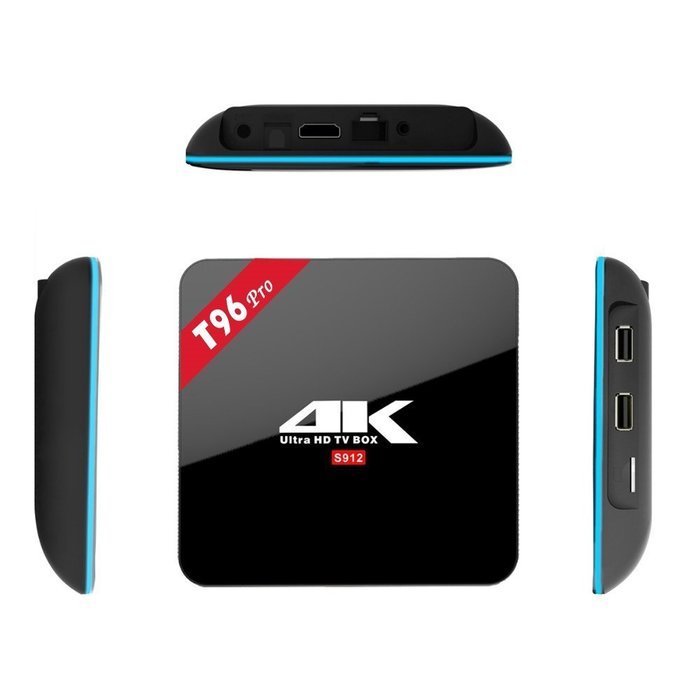 Epteam Smart TV BOX 3GB RAM 16GB eMMC S912 Octa core 64bit Android 6.0 2.4G/5.8G Dual WIFI 1000Mbps LAN Kodi Pre-Installed...