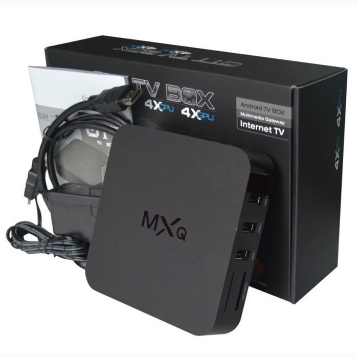 Kang&reg; US Plug 1080P WiFi Smart set TV Box 8GB MXQ Amlogic S805 Android 4.4Quad-Core N3