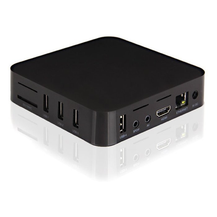 Kang&reg; US Plug 1080P WiFi Smart set TV Box 8GB MXQ Amlogic S805 Android 4.4Quad-Core N5
