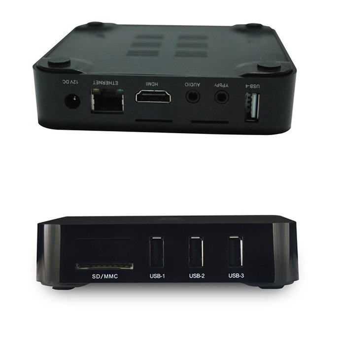 Kang&reg; US Plug 1080P WiFi Smart set TV Box 8GB MXQ Amlogic S805 Android 4.4Quad-Core N8