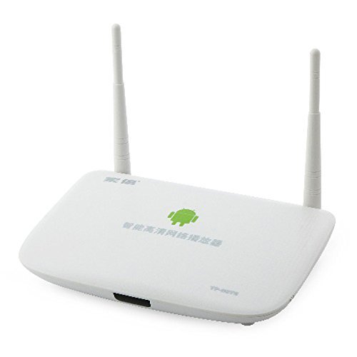TP-9078 Android TV BOX Smart Media Player A20 Android 4.2 4GB with RC White
