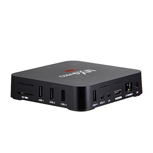 MXQ Pro 4K Ultimate KODI Android 5.1 Lollipop Amlogic S905 Quad Core 1GB/8GB TV Box Android Mini PC N6
