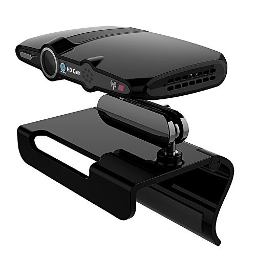 LinPou HD23 Smart TV Box, 1080P HDMI Dual Mic Android 4.4 H3 Quad Core 1.4GHz 1GB/8GB WiFi 2.0MP Camera