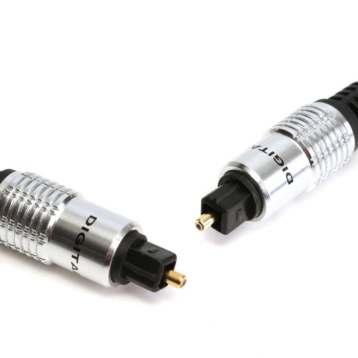 BephaMart 0.5m TOSLink Optical Digital Fiber Audio Surround Sound Cable Gold Plated Head N5