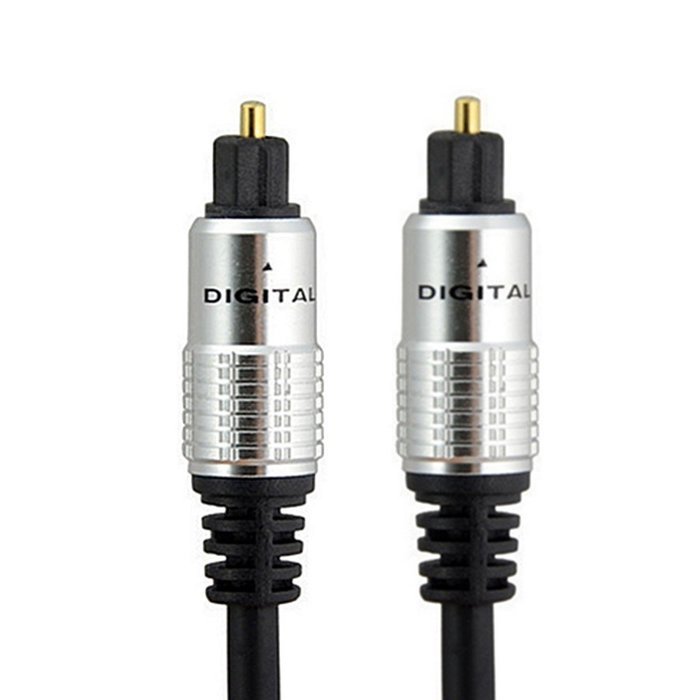 BephaMart 0.5m TOSLink Optical Digital Fiber Audio Surround Sound Cable Gold Plated Head N6
