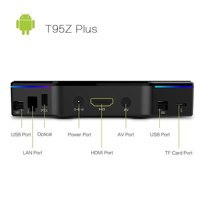T95Z PLUS TV BOX S912 Octa Core Android 6.0 Marshmallow 2GB DDR3 16GB EMMC Flash KODI Pre-installed 2.4G/5G Dual... N5