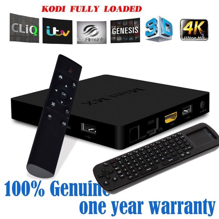 RiSheng Mini MX TV Box Stream Media Player TV Stick Android 5.1 Amlogic S905 Quad Core HDMI 2.0 Bluetooth 4.0...