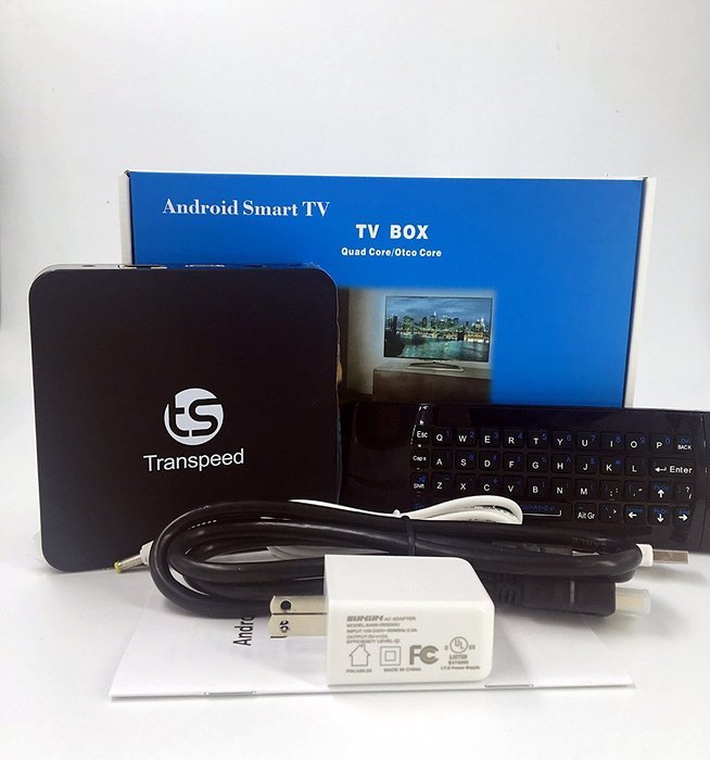 Transpeed S905 Amlogic Quad Core 2.0 GHz 8G 2G RAM TV Box + 2.4G Air mouse keyboard Android 5.1 4 K 2 K HDMI Kodi... N2