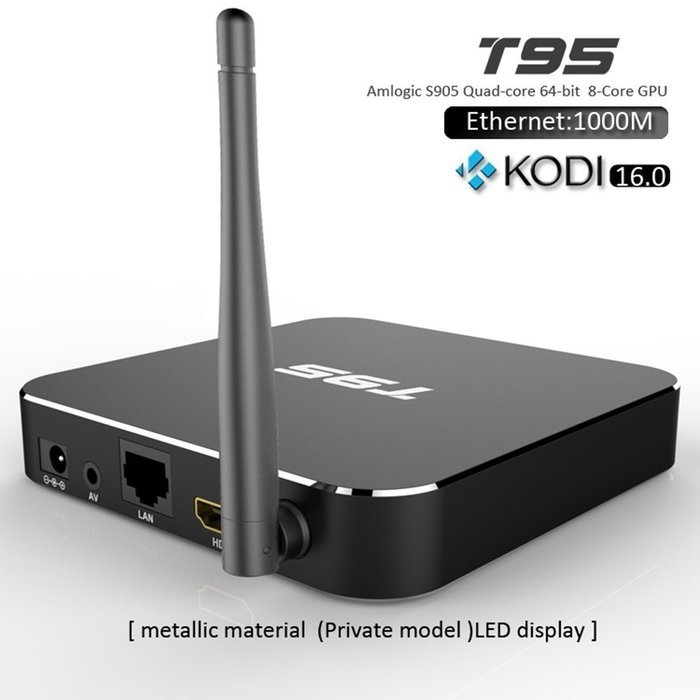 iNepo T95 Android 5.1 Google Smart TV Box Amlogic S905 quad core cortex A9 2GB DDR3 8GB EMMC Flash with Kodi16.0... N2