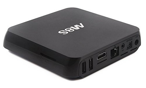 W&L 4K M8S Android4.4 TV Box Amlogic S812 2+8G Quad core Cortex A9r4 2GHz Octa-core Mali-450MP GPU @ 600MHz Wifi... N5